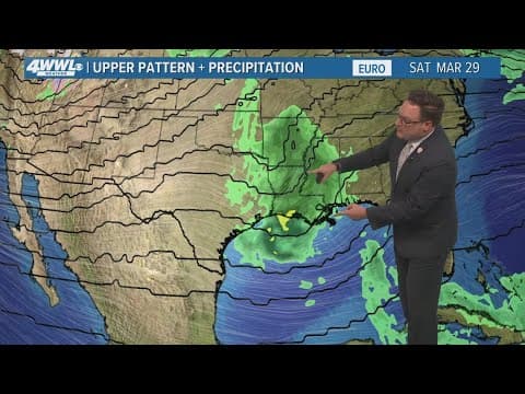 New Orleans Weather: Rain chances looking more certain for Saturday