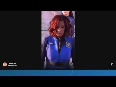 Gayle King reacts to viral memes after Blue Origin flight with all-female crew