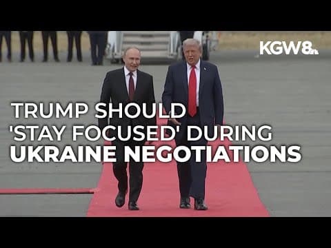 Trump-Putin summit must focus on civilians living through Ukraine war, Portland nonprofit says