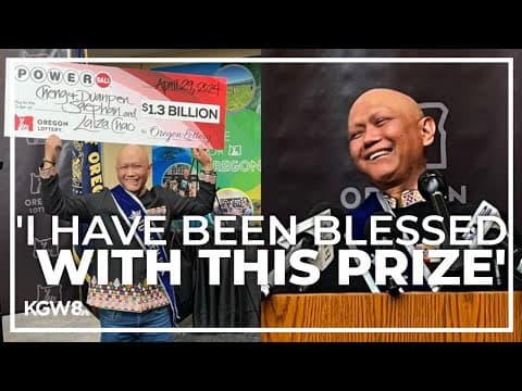 Powerball money will help Oregon winner pay for cancer treatment