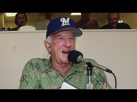 'Mr. Baseball' Bob Uecker, Brewers announcer, dies at 90