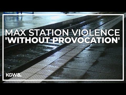 Attack on toddler at MAX station apparently random, unprovoked