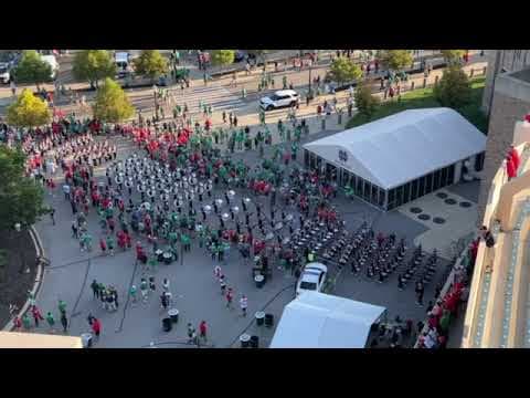 TBDBITL arrives at Notre Dame Stadium #shorts