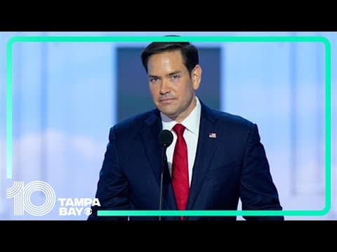 Sen. Marco Rubio speaks at RNC, defines who Americans are
