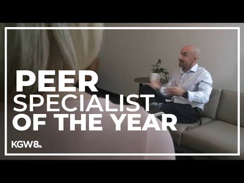 Portland man wins national award for helping others through addiction struggles