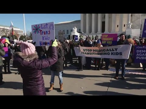 Supreme Court hearing on whether states can ban puberty blockers for transgender youth