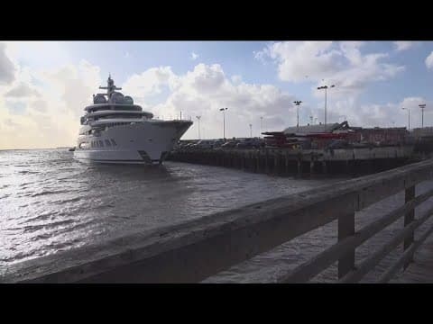 Russian superyacht docked in San Diego costs $1M per month to maintain