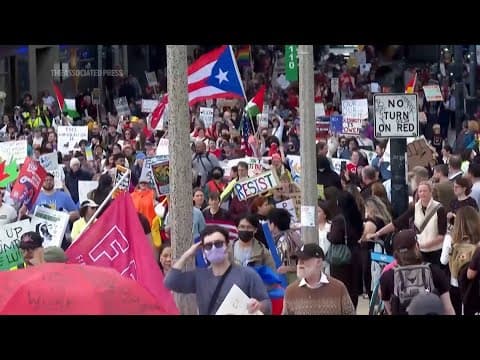 May Day marches across U.S. demand workers’ rights, immigration reform, and economic justice
