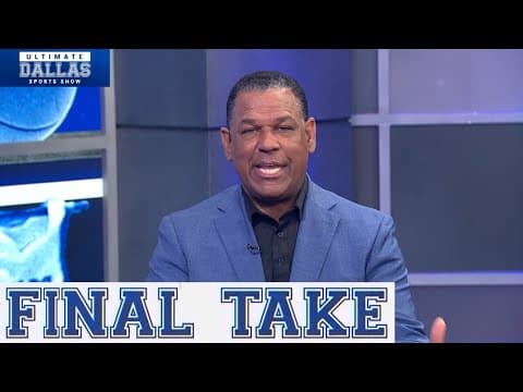 FINAL TAKE: The Cowboys might be going in the right direction | Ultimate Dallas Sports Show