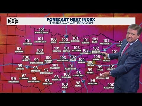 DFW Weather: Heat dome causing rising temps