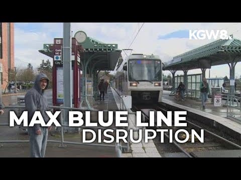 Shuttle buses to replace MAX Blue Line during two-week construction project