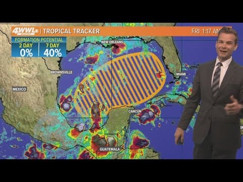Friday 5 am Tropical Update: NHC still watching Gulf for development next week