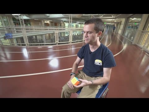 Despite missing center of his brain, this Virginia man can solve the Rubik’s Cube in seconds