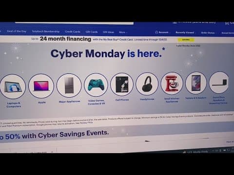 Cyber Monday is here!