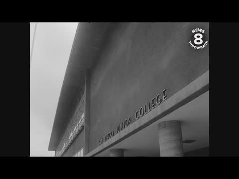 San Diego Junior College registration in 1958