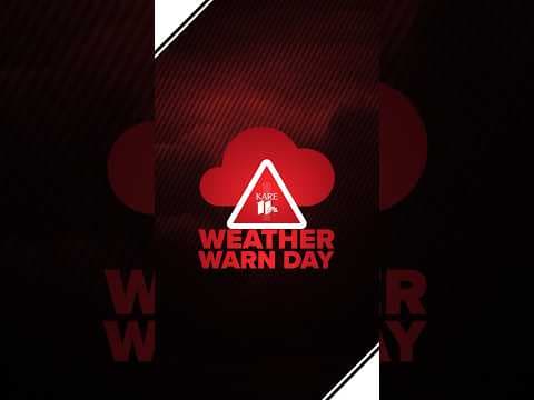 Wednesday is a KARE 11 Weather Warn Day with the potential for strong storms in the forecast.