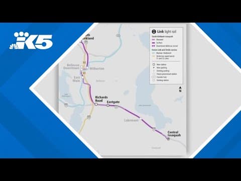 Issaquah council unanimously approves next step in light rail extension development
