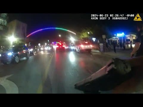 WATCH: Bodycam video shows police chase, response to Short North shooting that left 10 injured