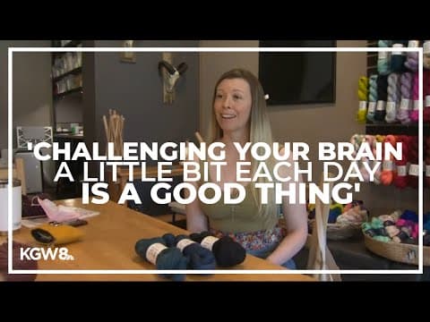 Knitting linked to helping reduce the chances of developing Alzheimer's