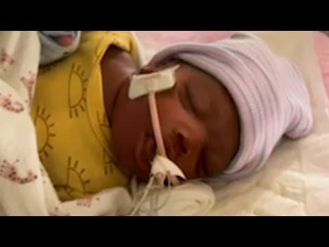 North Texas woman says her baby fell on a Dallas freestanding ER floor after she gave birth