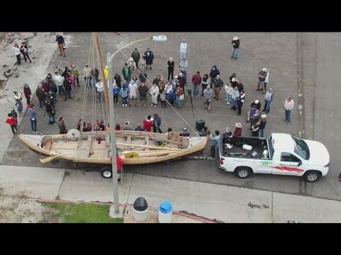 San Marcos man launches Viking ship in Mission Bay