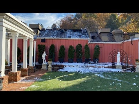 Firefighters extinguish kitchen fire at Granville's Historic Buxton Inn