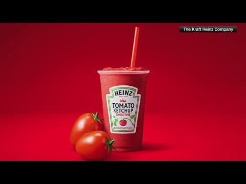Would you try a ketchup smoothie?