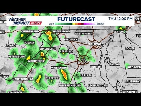 Get Up DC at 9: Tracking Debby's impacts on the DMV