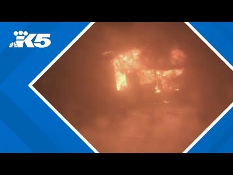 Eastbound I-90 reopens in Seattle 5 hours after motorhome fire caused by crash in tunnel