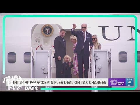 President Biden's son Hunter charged with gun felony, tax misdemeanors