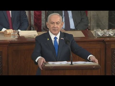 Israel Prime Minister Benjamin Netanyahu addresses Congress