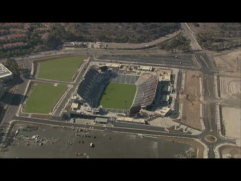 Above San Diego | Snapdragon Stadium progress on July 11, 2022