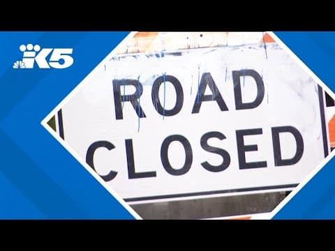 Shoreline construction leads to traffic backups in north Seattle