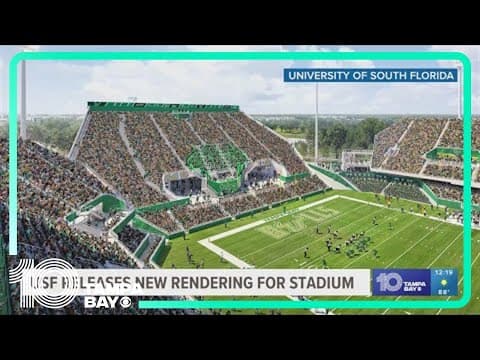 USF releases new renderings of on-campus football stadium