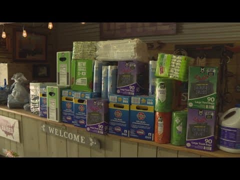 Slidell Hurricane Helene supply drive