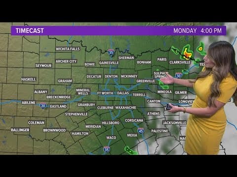 DFW Weather: Latest timeline for the next rain chances