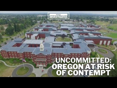 Judge considers contempt order, fines to force Oregon into mental health system improvements