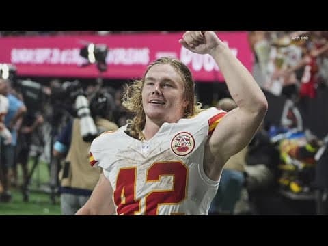 Center Grove, Ball State grad Carson Steele plays in Super Bowl LIX