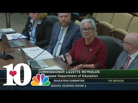 Tennessee Dept. of Education presents to Senate Education Committee