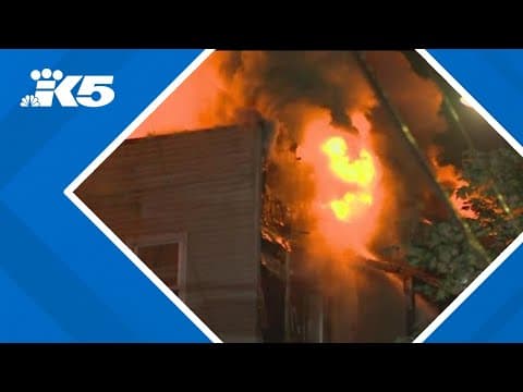 BREAKING: Crews respond to vacant apartment building fire in Seattle's Capitol Hill neighborhood