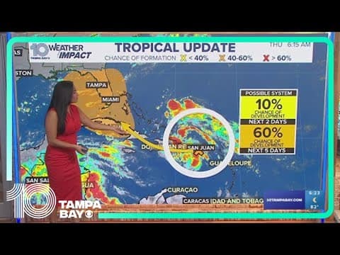 Tracking the Tropics: Disturbance could become tropical depression by the weekend | Aug. 1, 2024