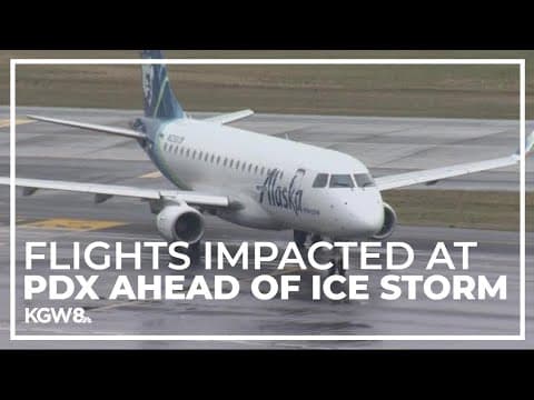Dozens of flights canceled at PDX