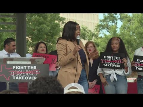 Controversial plan to redraw Texas district maps draws protests across the state