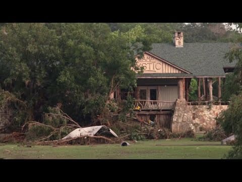 Texas flooding | What it looks like in Central Texas on Monday night