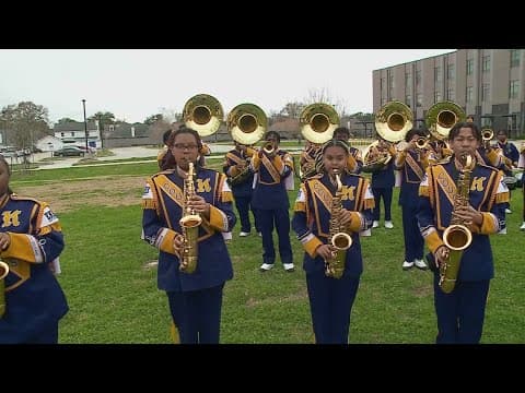 Edna Karr marching band exclusive preview of Mardi Gras performance