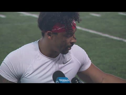 Ohio State linebacker Steele Chambers discusses start of spring practices