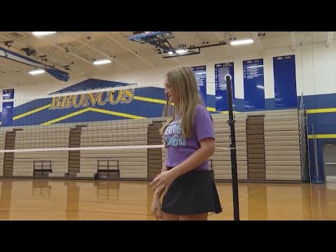 Texas middle schooler beats rare cancer twice