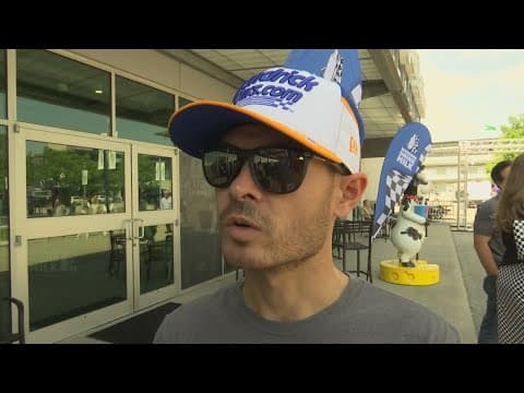 Kyle Larson will attempt to complete two races on Sunday