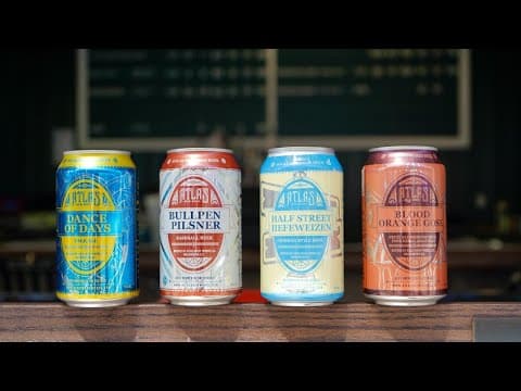 We toast our Olympians with medal winning beer from Atlas Brew Works