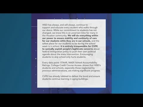 HISD parents, students protest state takeover with massive 'sick-out'